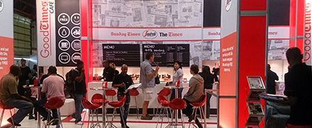 The Pop-up Good Times Cafe by Sunday Times drives more subscriptions.