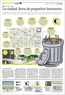Twittercrónica” social network stories are published in print and digital editions of the newspaper reaching non twitter users.