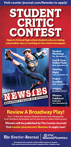 “Student Critic Contest” utilizes print and digital campaigns to build audience engagement with journalism students.
