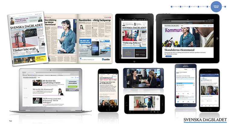 In the past few years, Svenska Dagbladet has shifted its strategy to become a “digital first” organisation that also produces a print newspaper.