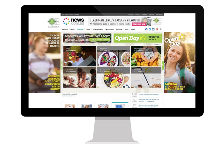 Storyful aggregated relevant content for the client, Endeavour College, to promote its opening day events. The Social Lumberjack module was customised to integrate seamlessly into the client’s site.