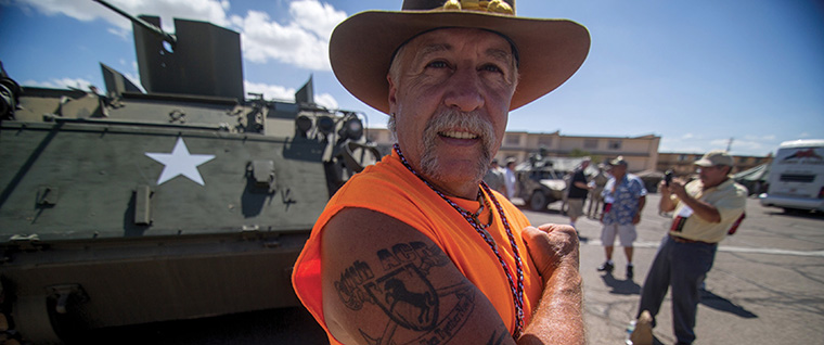 “John” is a Vietnam vet who uses obituary email alerts to keep tabs on his military unit, and he browses his local newspaper's obits for veterans. He volunteers for military funeral honors detail.