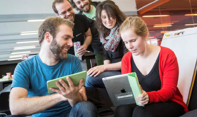 Lab Day at La Presse gives the digital team a chance to brainstorm, change roles, and focus on teamwork.