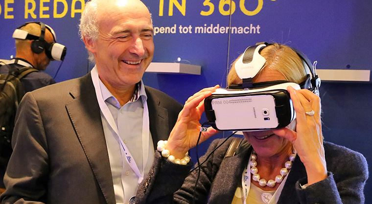 Nacht van De Standaard was an interactive event for 1,500 attendees at De Singel.