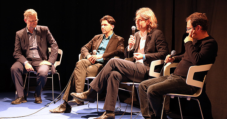 De Standaard staff talked with readers at the event.