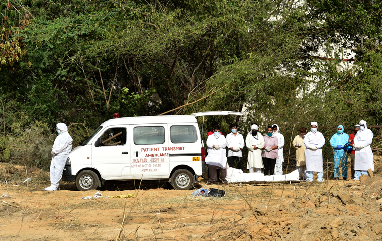 As the pandemic spread through India, journalists at Hindustan Times covered the heavy human toll of COVID-19.