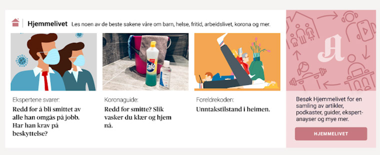 When readers' needs for information increased, Aftenposten responded, creating content based on input and questions from readers.
