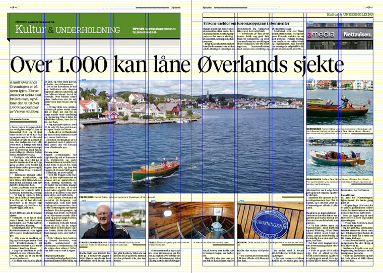 It's impossible to distinguish the difference between pages designed by AI and those laid out by the newsroom.
