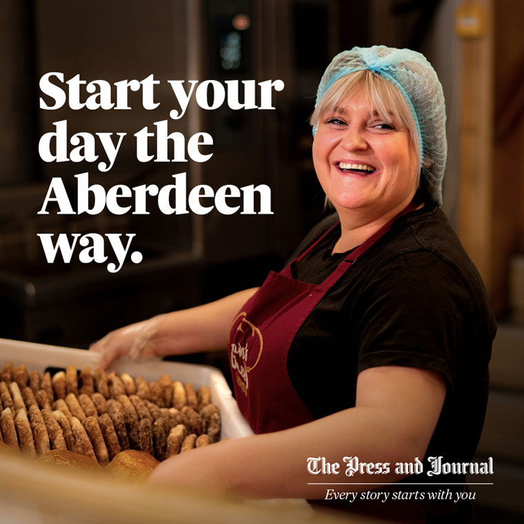 This digital ad was meant to appeal to the hearts of readers; later, The Press and Journal would appeal to their minds.