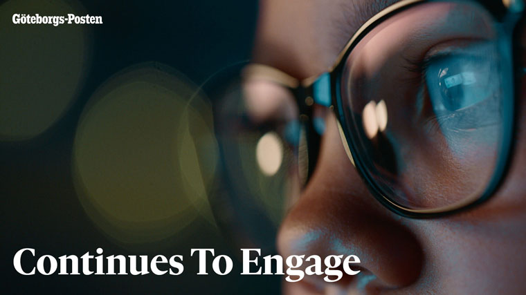 Higher engagement results in lower churn rates.