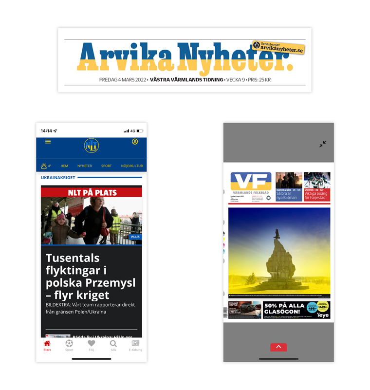 NWT Media combined fundraising efforts with powerful journalism to draw attention to the plight of people in Ukraine.