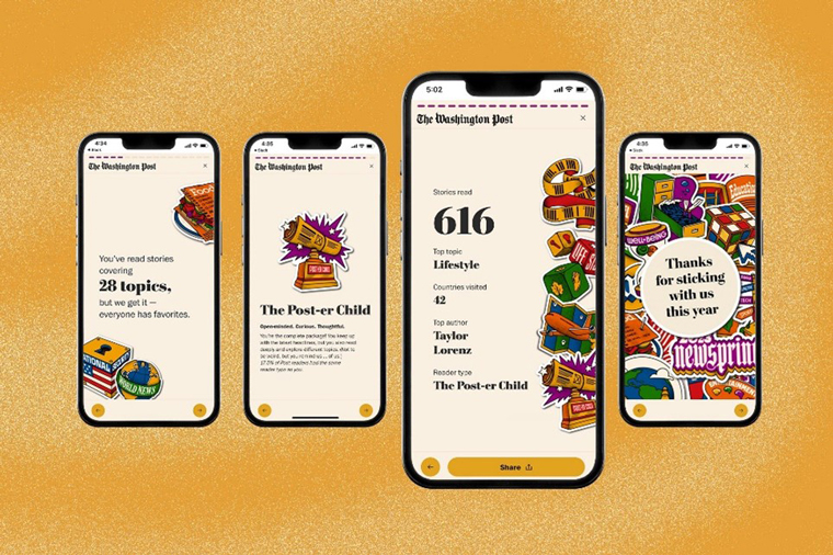 Beyond delivering personalised content, Newsprint has helped strengthen the bond between journalists and audience. 