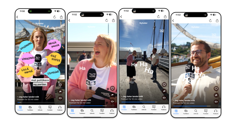 The format was developed for vertical platforms, allowing it to reach younger users. 