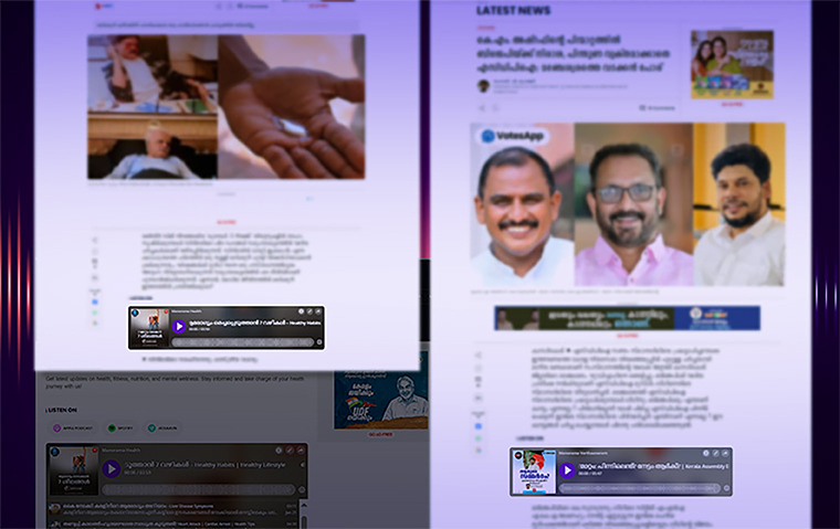 Each show is cross-promoted within relevant sections of the Web site, ensuring contextual discovery.