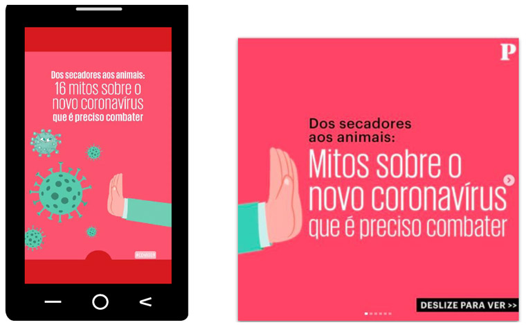 Público used information from the World Health Organisation to dispel common myths about COVID-19.