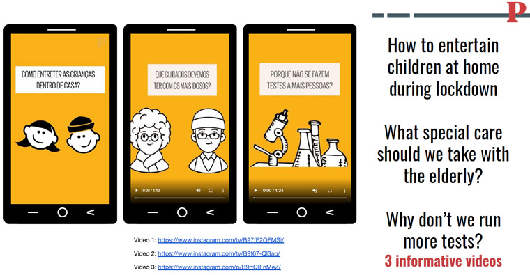 Público began creating content specifically for Instagram users; this became particularly popular during the pandemic.