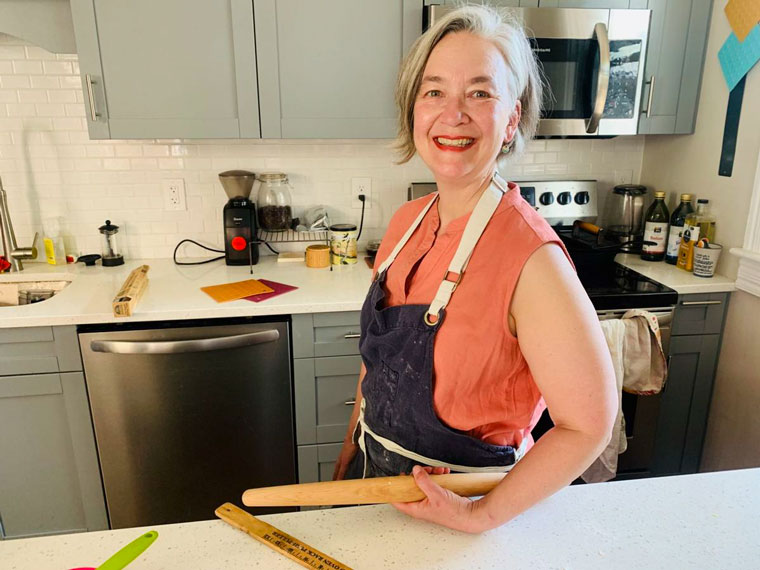 Food writer Kim O'Donnel launched two online cooking classes during the pandemic, one geared toward children and one for adults.