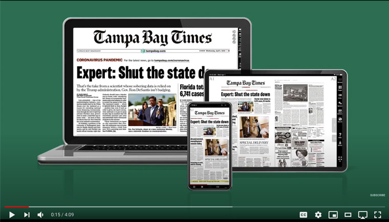The Tampa Bay Times made a conscious effort to improve the digital engagement of its print subscriber base.
