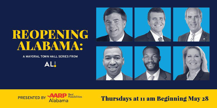 Advance Local's AL.com hosted six town hall sessions on Facebook Live.