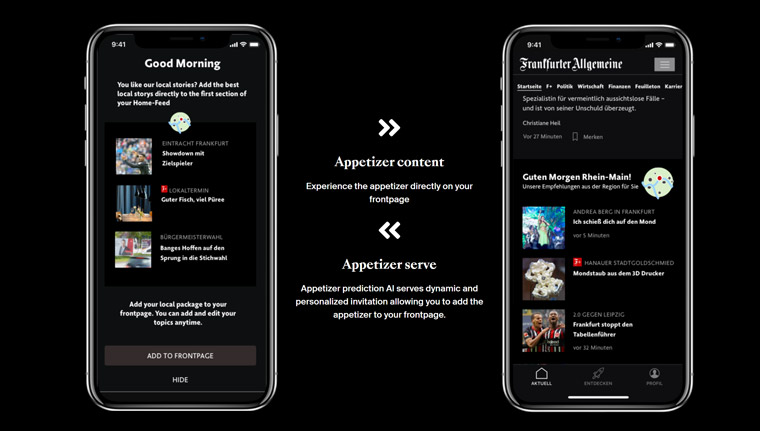 The app is designed to make consuming preferred content easier, therefore creating a better user experience.