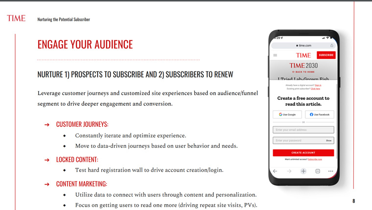 Engaging an audience means nurturing both prospective subscribers and current ones.
