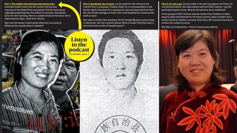 Audiences were intrigued by the story of a journalist and mother who was suddenly taken away by authorities.