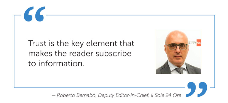 The importance of trust for media companies is one that should not be overlooked today.