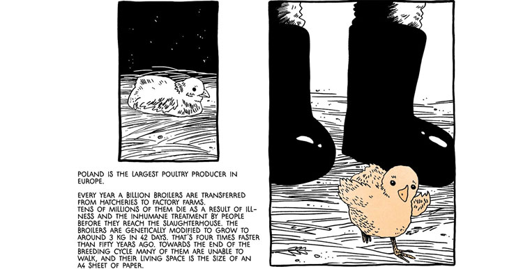 Readers learned just how cruel the practices are at the poultry farms.