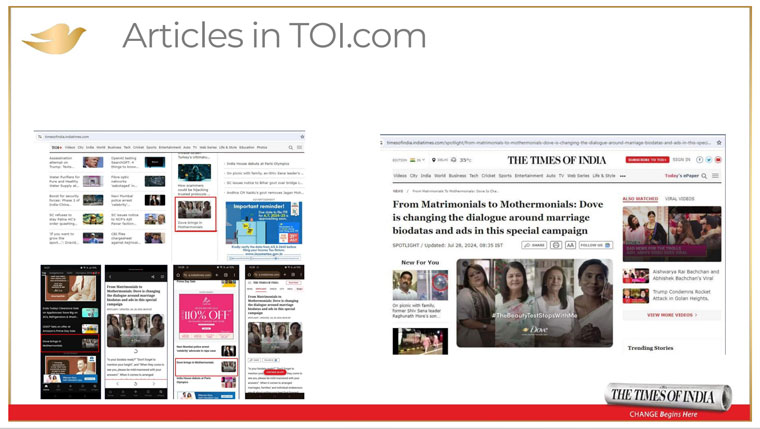 Articles published on TOI.com surpassed readership targets.