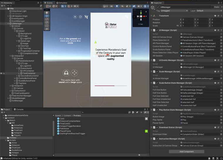 Adding UI/UX elements using Unity Engine. Photo by The Straits Times