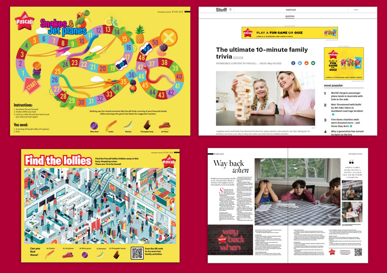 The Family FUNdamentals campaign sparked nostalgia amongst millennial parents and helped families reconnect.