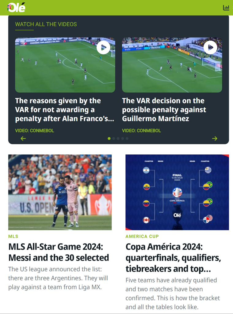With the launch of Olé USA-Mexico, the company hopes to deliver the same creativity and passion for sports to a new audience.