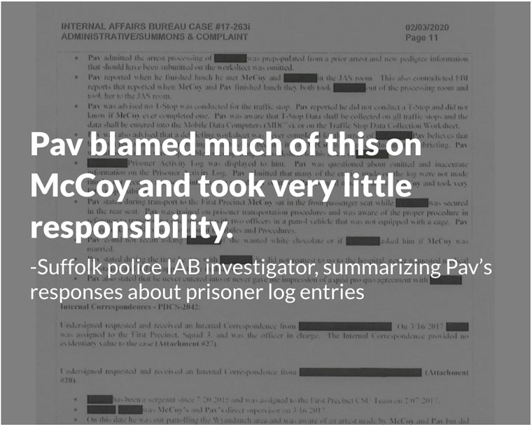 Newsday combed through heavily redacted internal documents to uncover incidences of assault, neglect, and abuse of power by police officers.