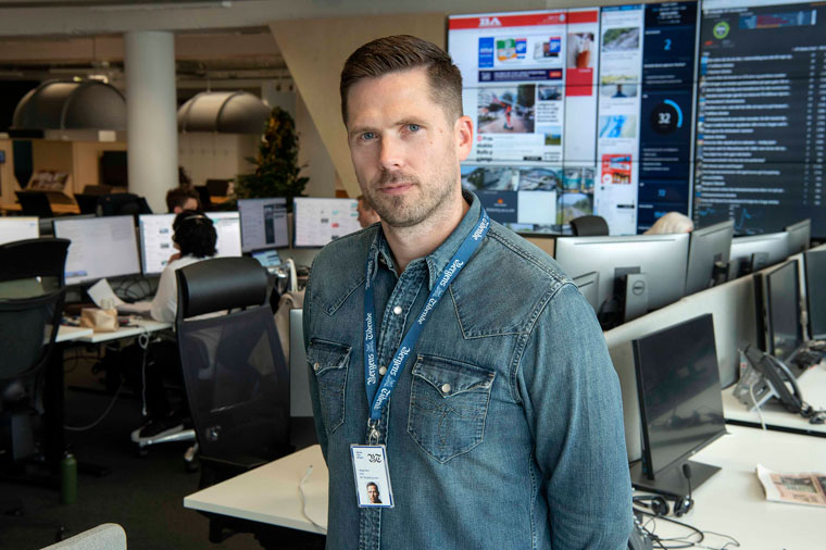 The goal of the digital team was to be "the most helpful department in the newsroom." Photo by Rune Sævig/Bergens Tidende 