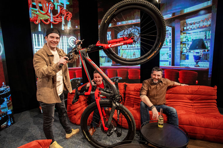 Klubhaus gives a nod to the late-night TV format and has become popular with viewers.