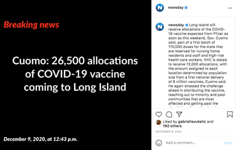 Focusing on what Long Islanders wanted to know most helped drive more social media interaction.