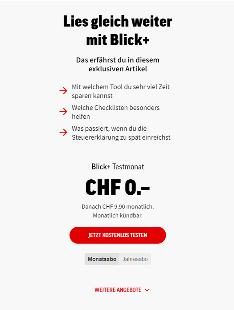 The Cliffhanger paywall has three bullet points teasing the article’s content.