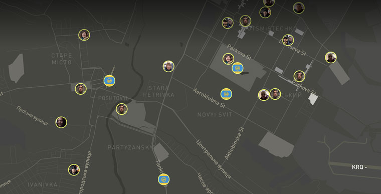 The project, “Kramatorsk. The City Approaching the Frontline,” recreated the city using digital cartography and takes the audience into the lives of the people living there.