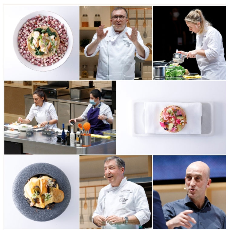 The 2021 edition of San Sebastian Gastronomika Euskadi Basque Country brought together the cuisines of Spain and France.