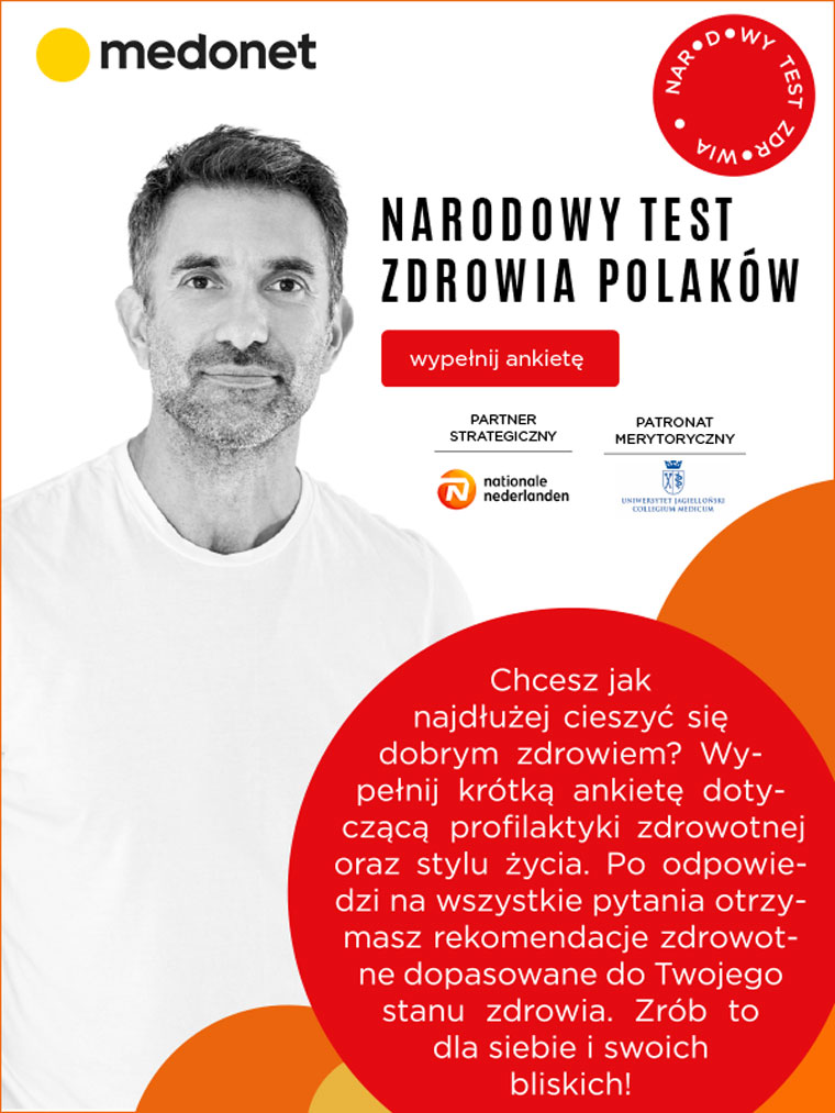 The National Test for Poles Health was a campaign to increase users' knowledge about preventative health.