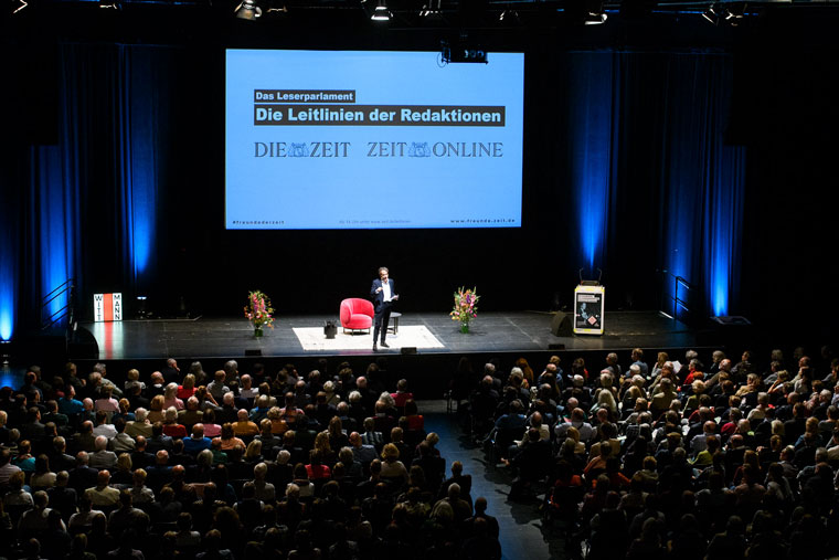 Exclusive events for members are one of the key benefit offerings of the Freunde der Zeit programme.