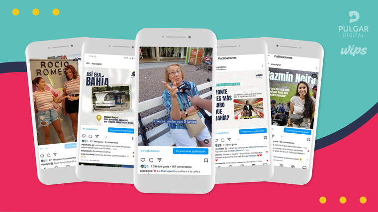 Wips takes a unique approach and communicates with its audience through gifs, stickers, memes, and filters.