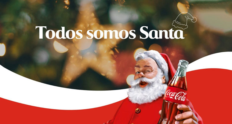 The creativity of “Todos somos Santa” was aligned under the concept “The World Needs More Santas,” deployed globally by Coca-Cola.