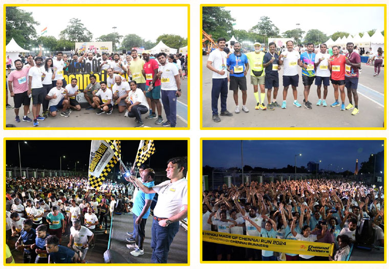 The Made of Chennai Run celebrated fitness and city spirit.