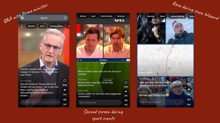 A new vertical video format increased engagement for VG.