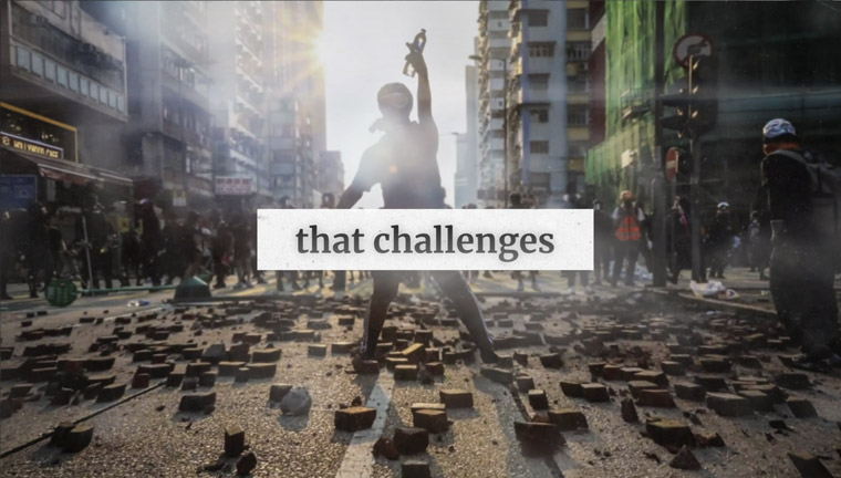 The campaign highlighted the SCMP’s dedication to covering major recent events, including the Hong Kong protests.