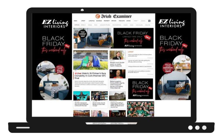 The campaign included display ads streamed in HD-quality video with no file size restrictions.