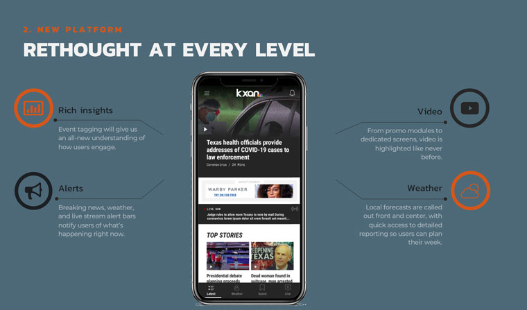 Nexstar needed a better-performing mobile app platform, so it created its own.