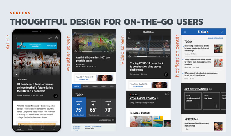 The new mobile app was rolled out slowly to allow time for adjustments if needed.
