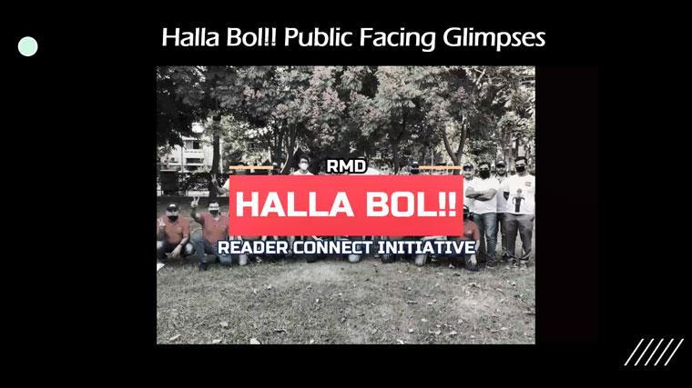 Halla Bol!! turned delivery partners into vaccinated brand ambassadors.